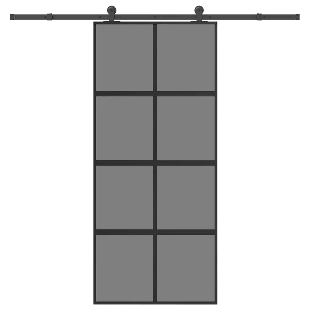 vidaXL Sliding Door with Hardware Set 90x205 cm