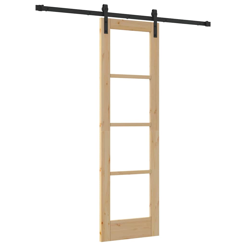 vidaXL Sliding Door ORKDAL Natural 61 x 198.5 cm