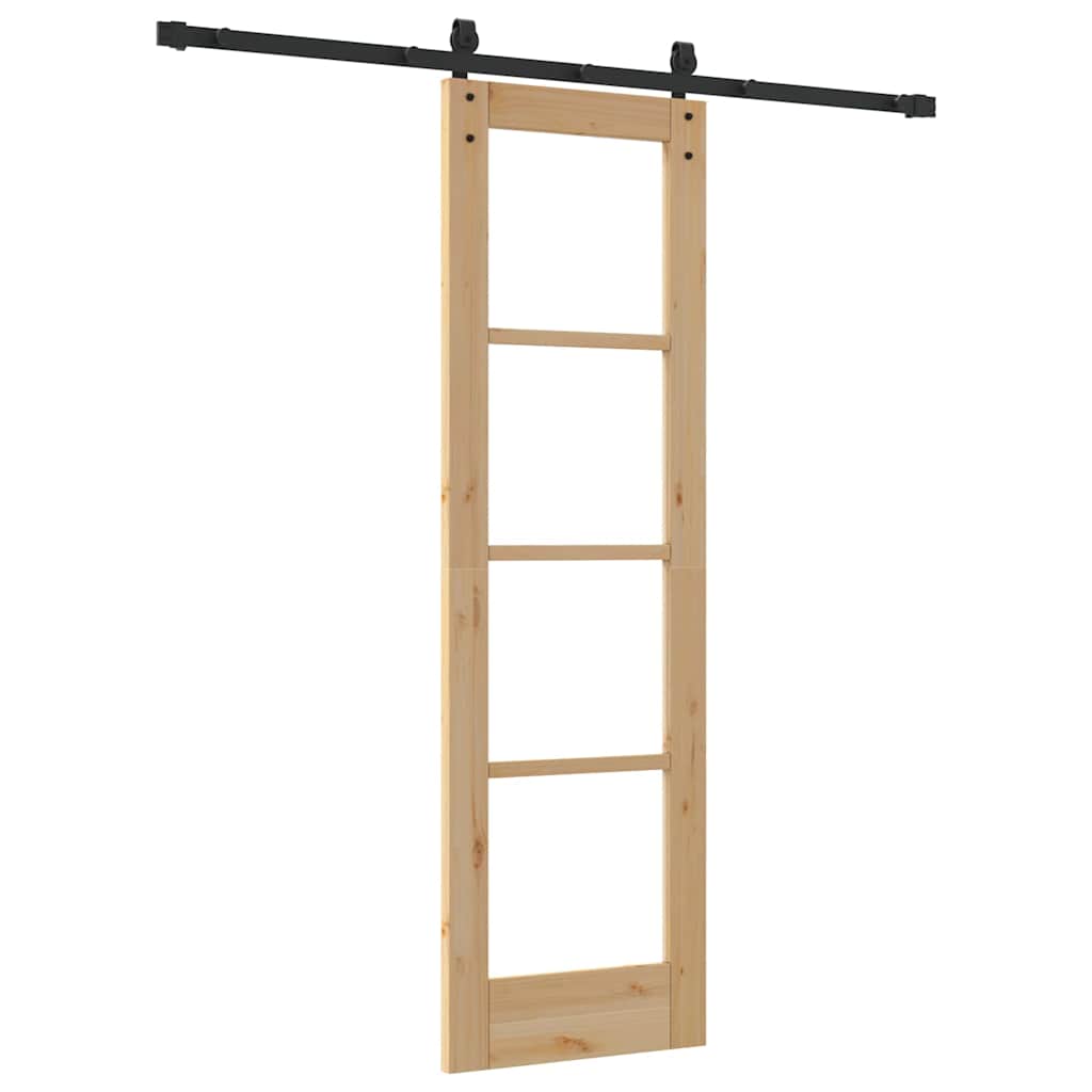 vidaXL Sliding Door ORKDAL Natural 61 x 198.5 cm