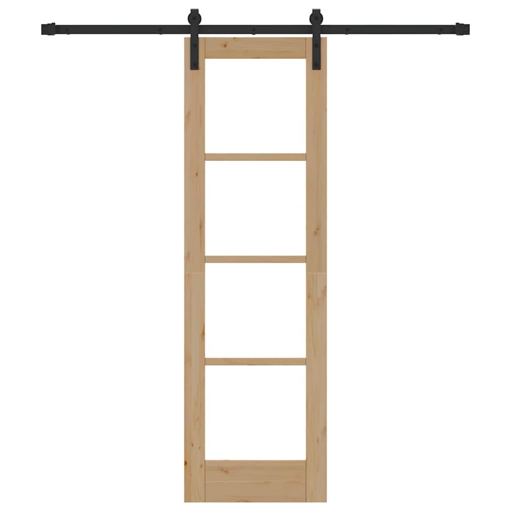 vidaXL Sliding Door ORKDAL Natural 61 x 198.5 cm