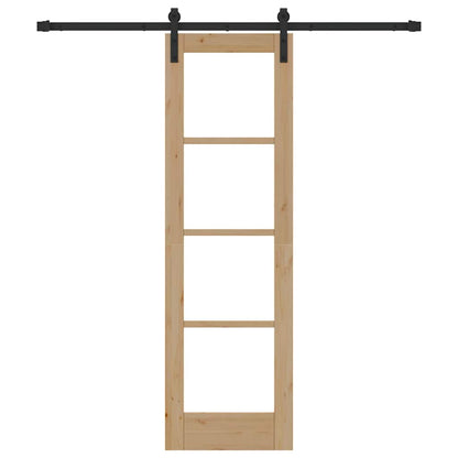 vidaXL Sliding Door ORKDAL Natural 61 x 198.5 cm