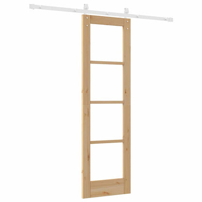 vidaXL Sliding Door ORKDAL Natural 61 x 198.5 cm