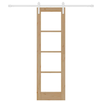 vidaXL Sliding Door ORKDAL Natural 61 x 198.5 cm