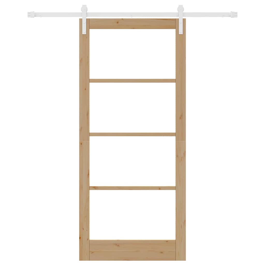 vidaXL Sliding Door ORKDAL Natural 93 x 211 cm