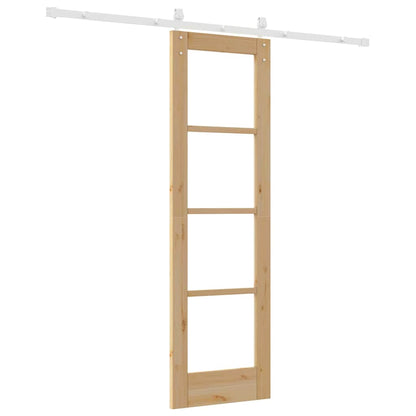 vidaXL Sliding Door ORKDAL Natural 61 x 198.5 cm