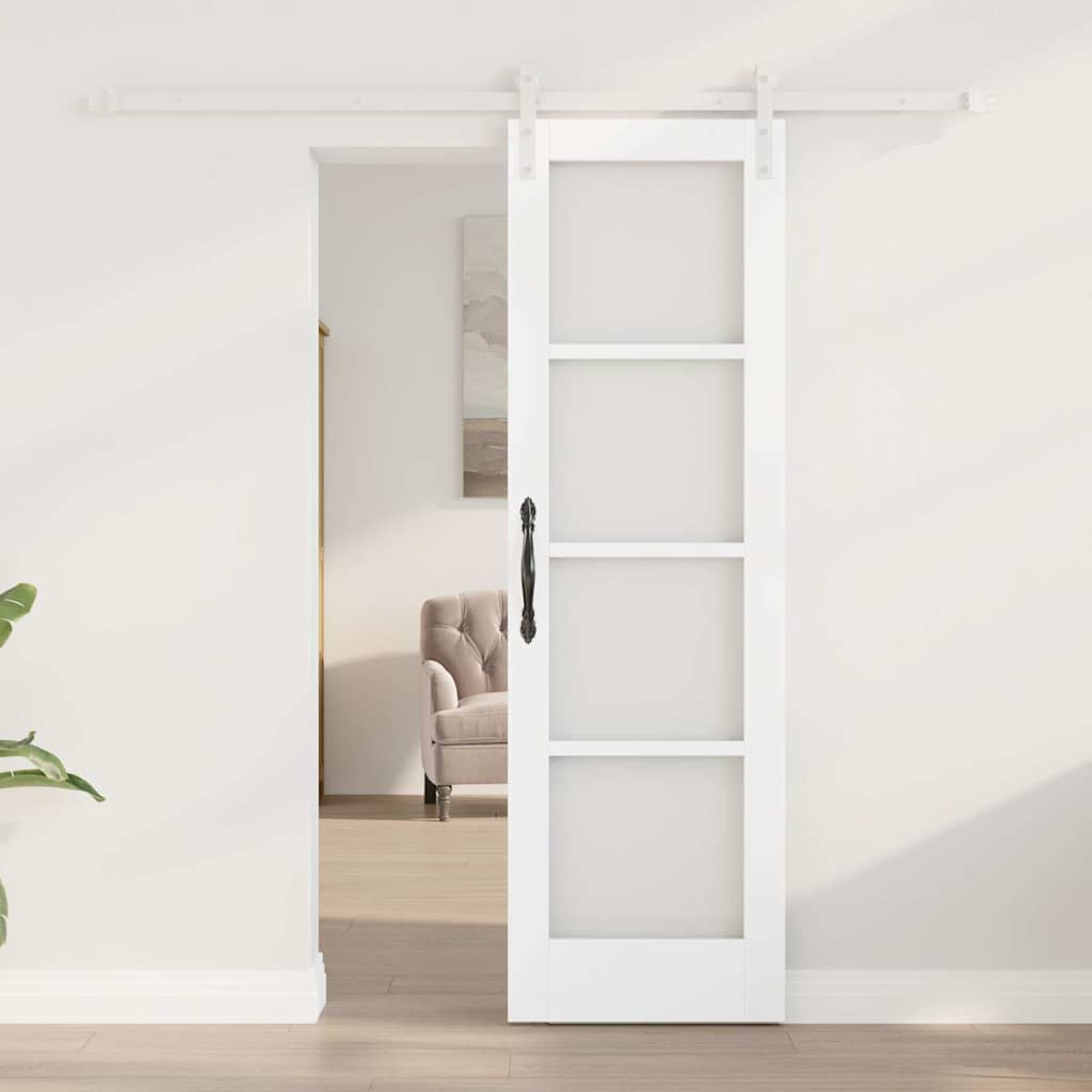 vidaXL Sliding Door ORKDAL White 61 x 198.5 cm