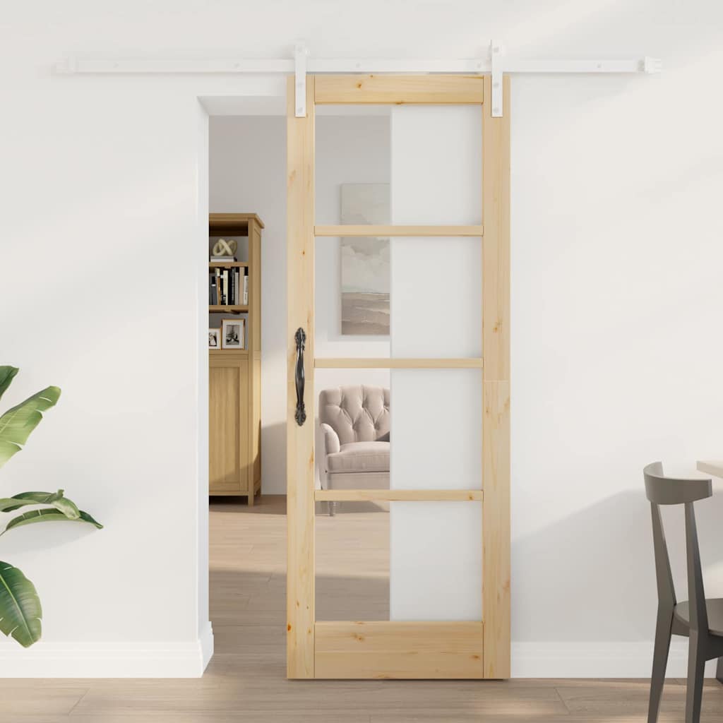 vidaXL Sliding Door ORKDAL Natural 73.5 x 198.5 cm