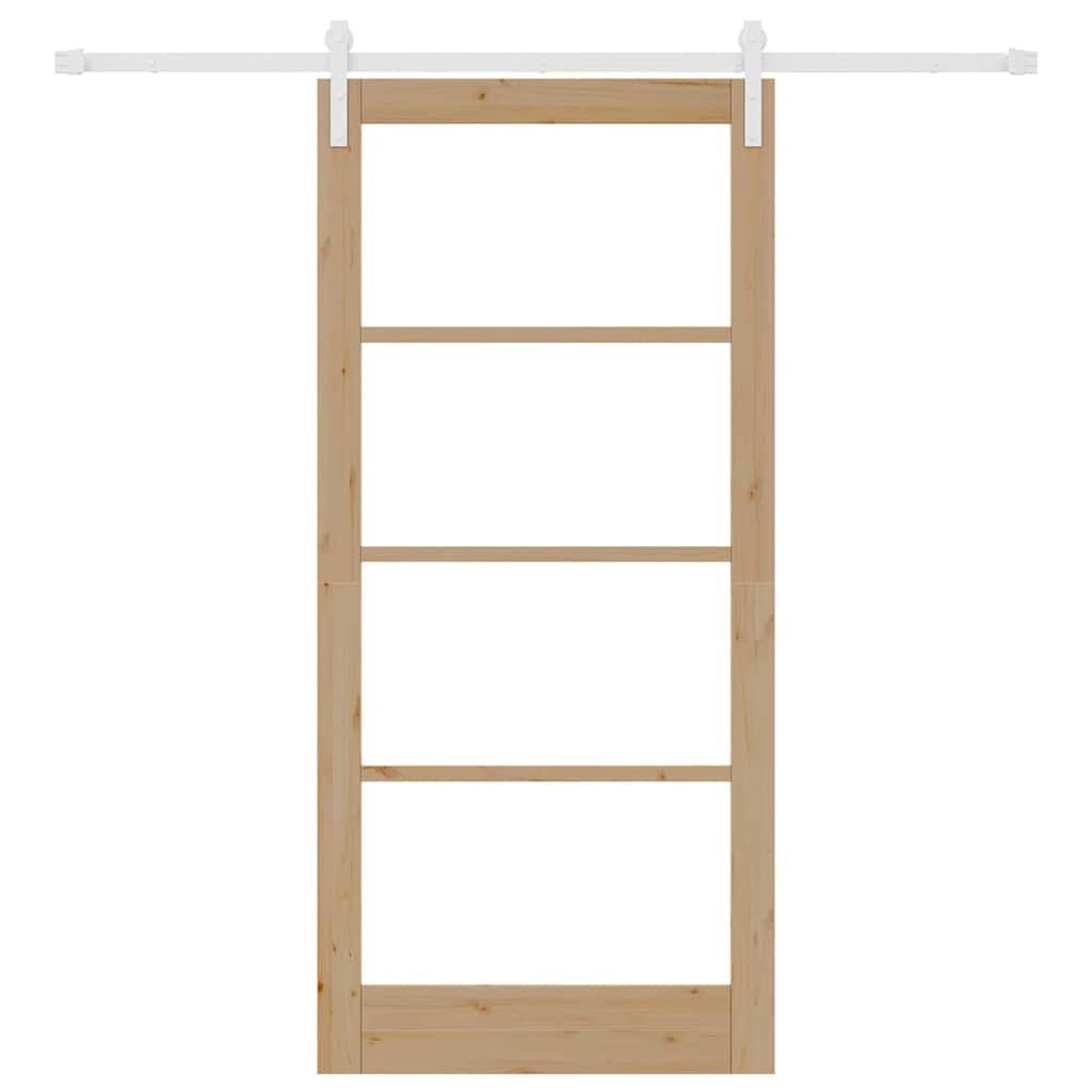 vidaXL Sliding Door ORKDAL Natural 93 x 202 cm