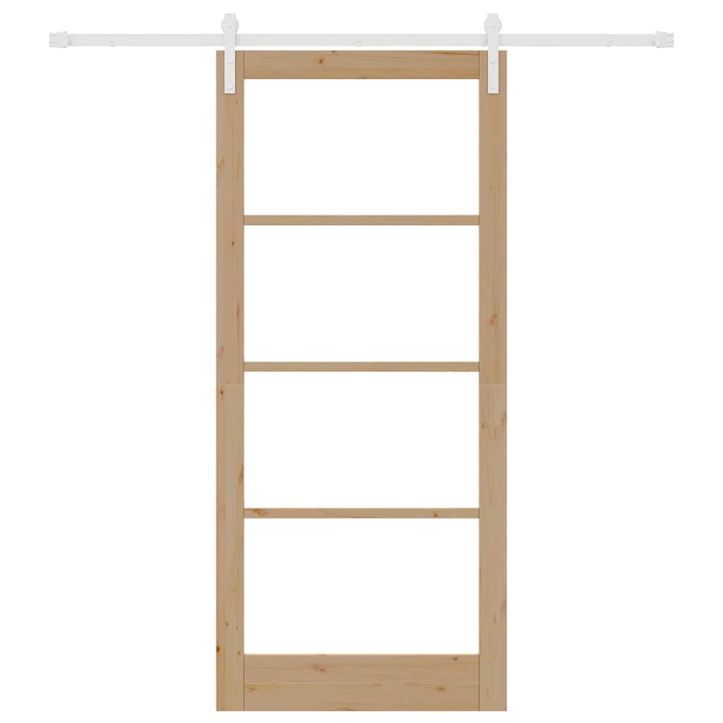 vidaXL Sliding Door ORKDAL Natural 93 x 211 cm