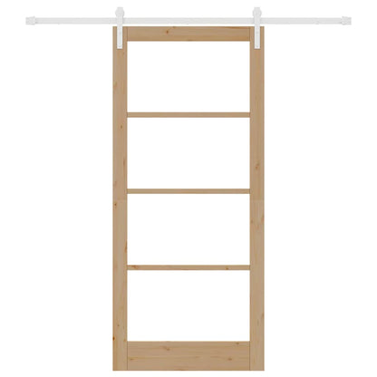 vidaXL Sliding Door ORKDAL Natural 93 x 211 cm