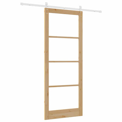 vidaXL Sliding Door ORKDAL Natural 93 x 232 cm