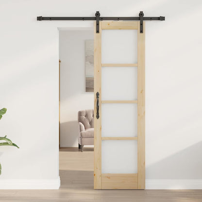 vidaXL Sliding Door ORKDAL Natural 61 x 198.5 cm
