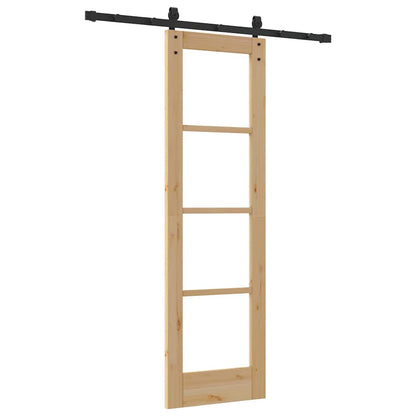 vidaXL Sliding Door ORKDAL Natural 61 x 198.5 cm