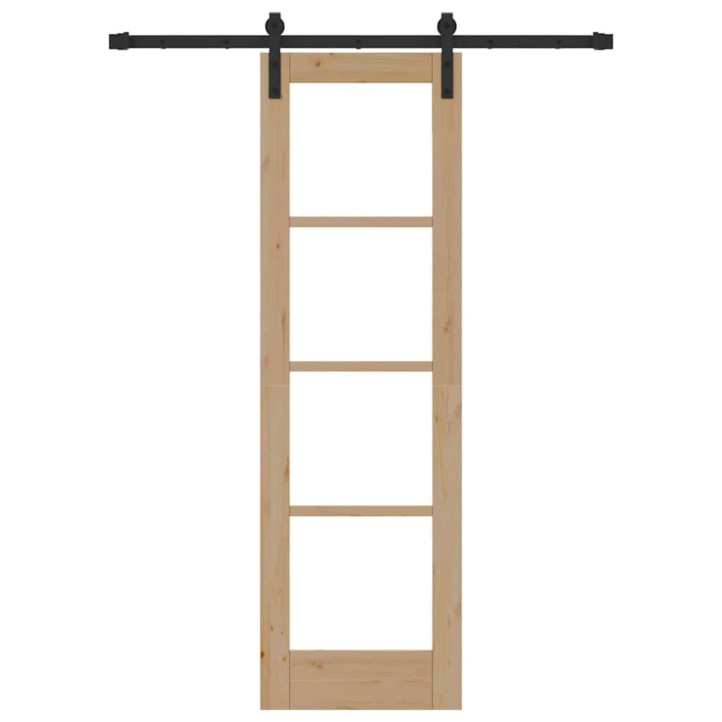 vidaXL Sliding Door ORKDAL Natural 61 x 198.5 cm