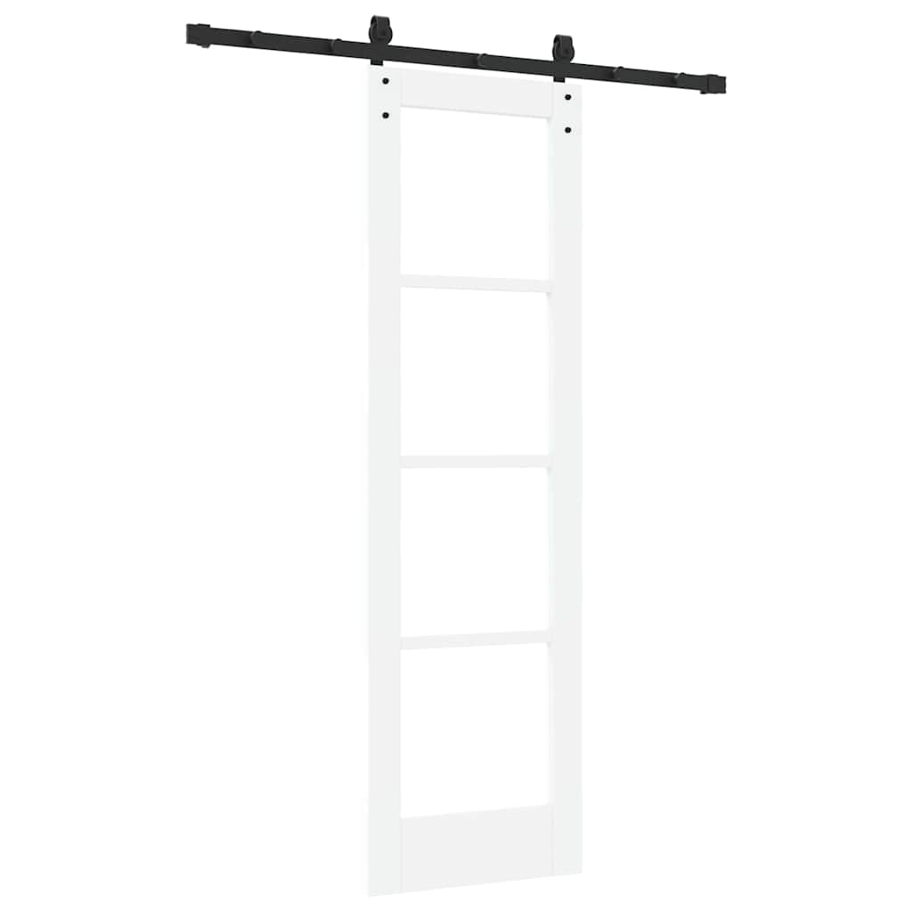 vidaXL Sliding Door ORKDAL White 61 x 198.5 cm