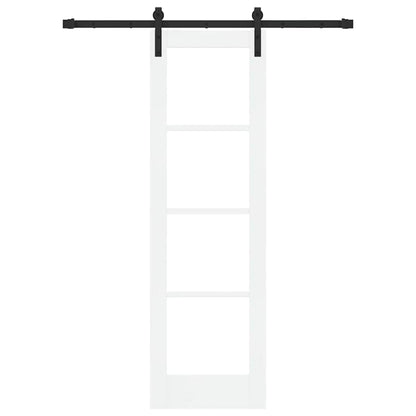 vidaXL Sliding Door ORKDAL White 61 x 198.5 cm