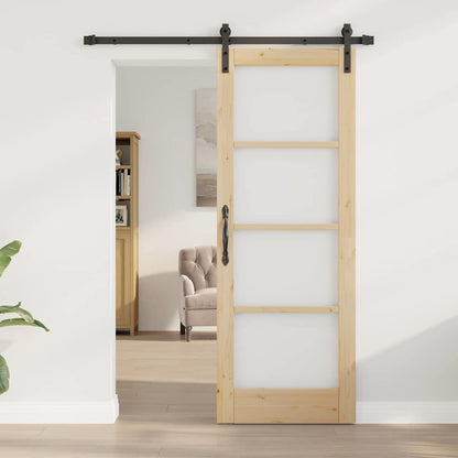 vidaXL Sliding Door ORKDAL Natural 73.5 x 198.5 cm