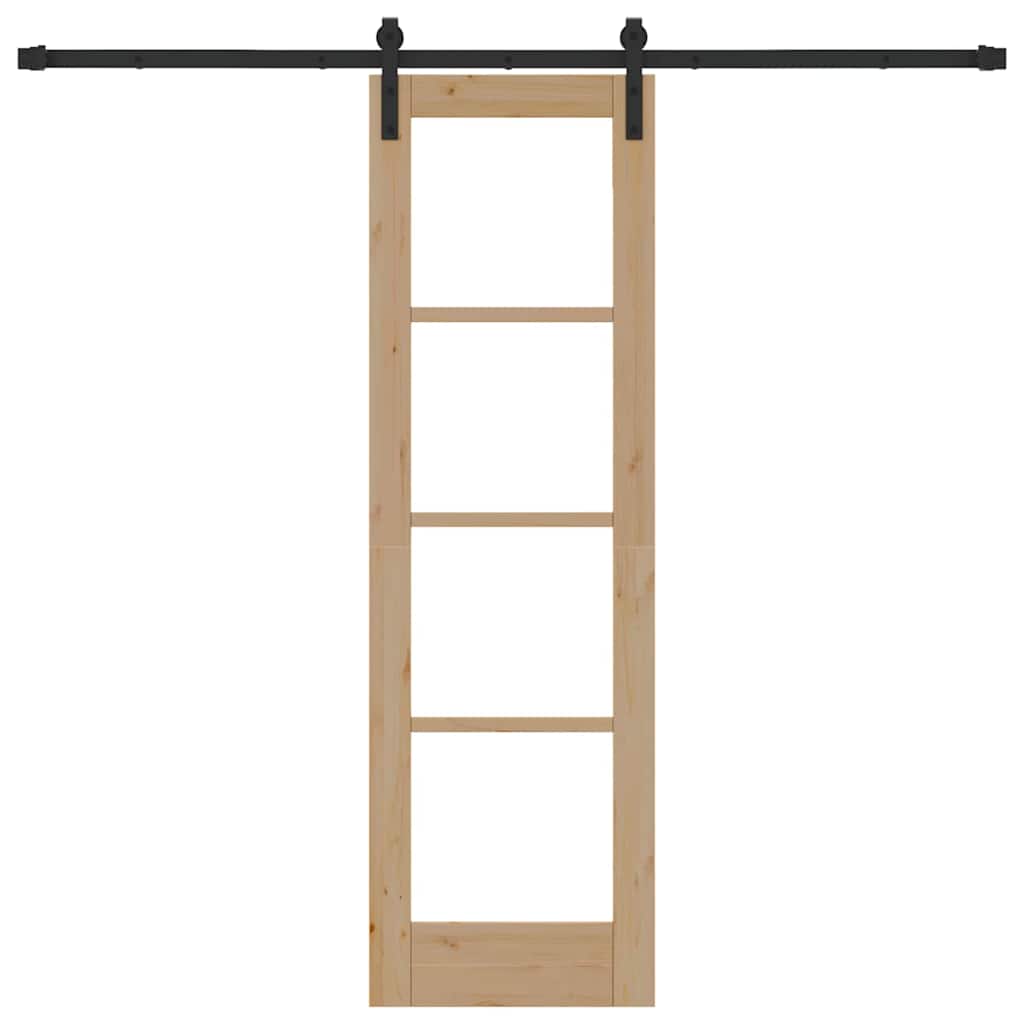 vidaXL Sliding Door ORKDAL Natural 61 x 198.5 cm