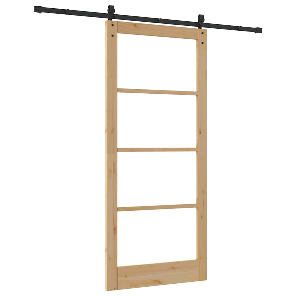 vidaXL Sliding Door ORKDAL Natural 93 x 211 cm