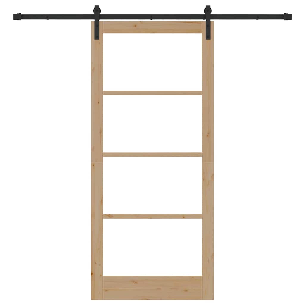 vidaXL Sliding Door ORKDAL Natural 93 x 211 cm