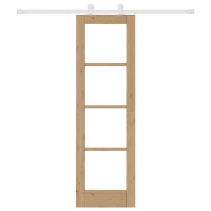 vidaXL Sliding Door ORKDAL Natural 61 x 198.5 cm
