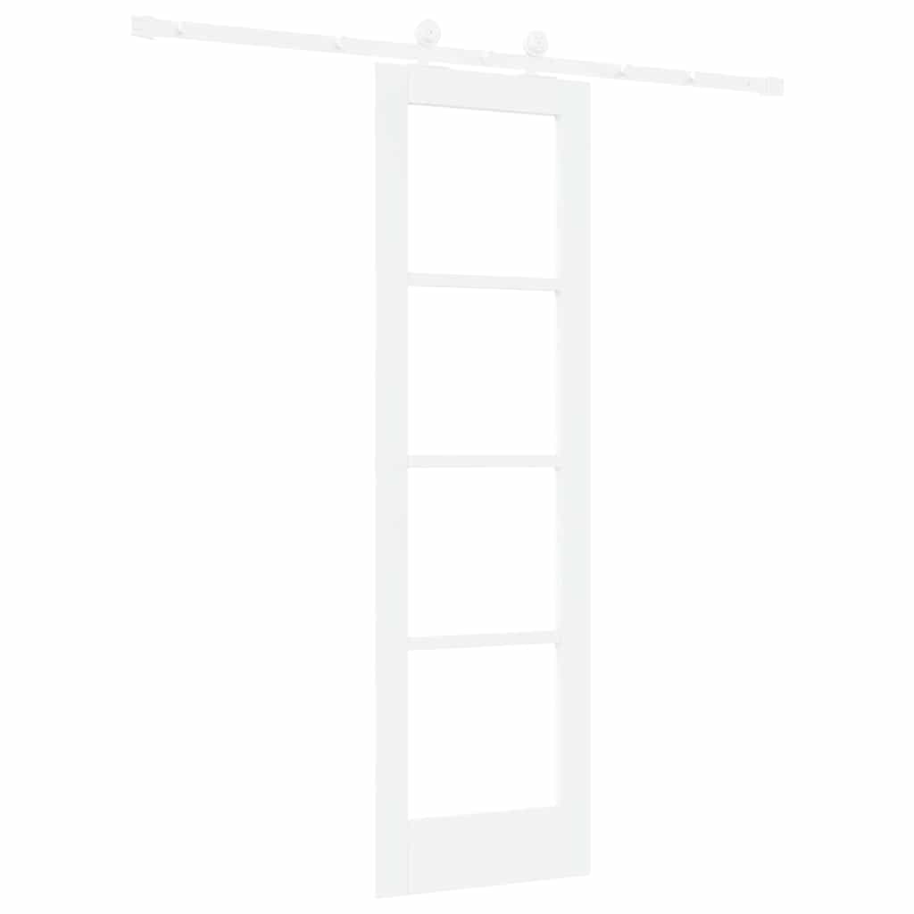 vidaXL Sliding Door ORKDAL White 61 x 198.5 cm
