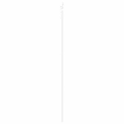 vidaXL Sliding Door ORKDAL White 83 x 202 cm Solid Pine Wood and Glass