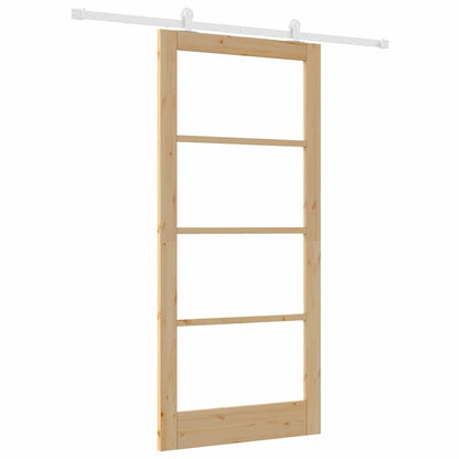 vidaXL Sliding Door ORKDAL Natural 93 x 202 cm
