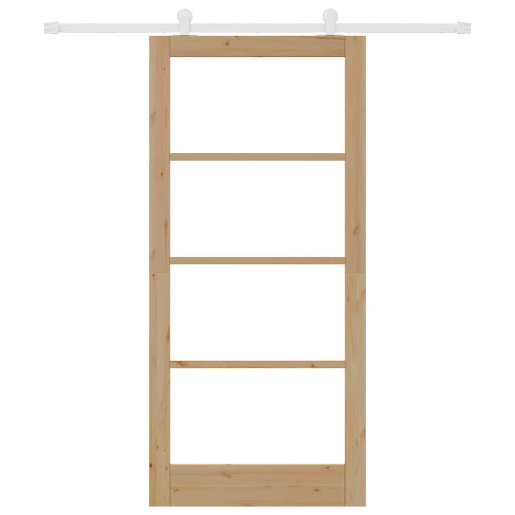vidaXL Sliding Door ORKDAL Natural 93 x 202 cm