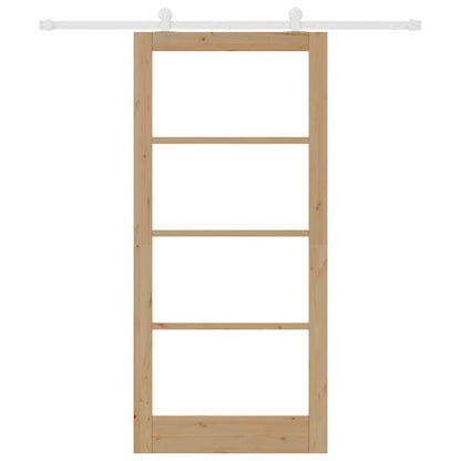 vidaXL Sliding Door ORKDAL Natural 93 x 202 cm