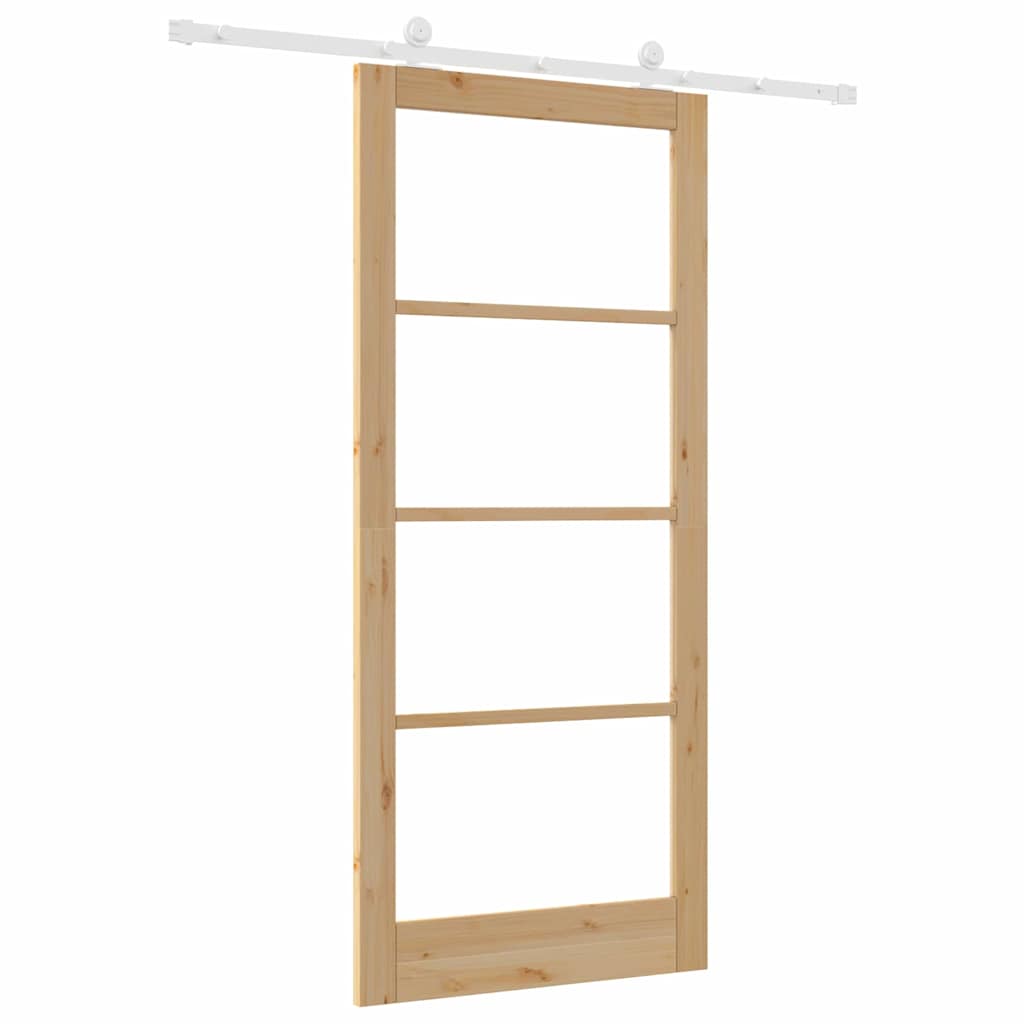 vidaXL Sliding Door ORKDAL Natural 93 x 211 cm