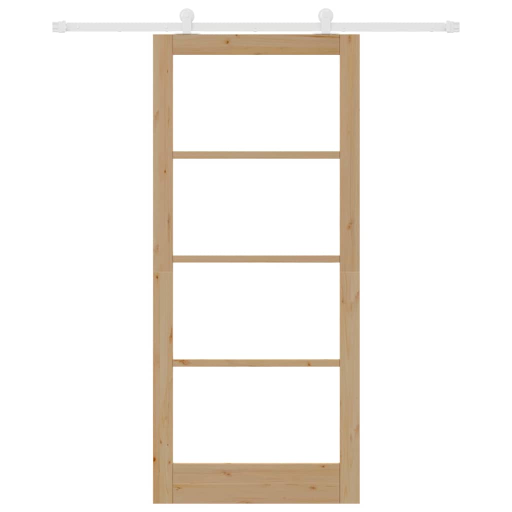 vidaXL Sliding Door ORKDAL Natural 93 x 211 cm