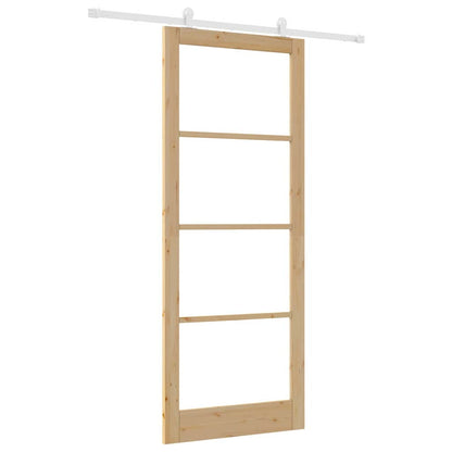 vidaXL Sliding Door ORKDAL Natural 93 x 232 cm