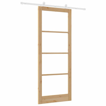 vidaXL Sliding Door ORKDAL Natural 93 x 232 cm