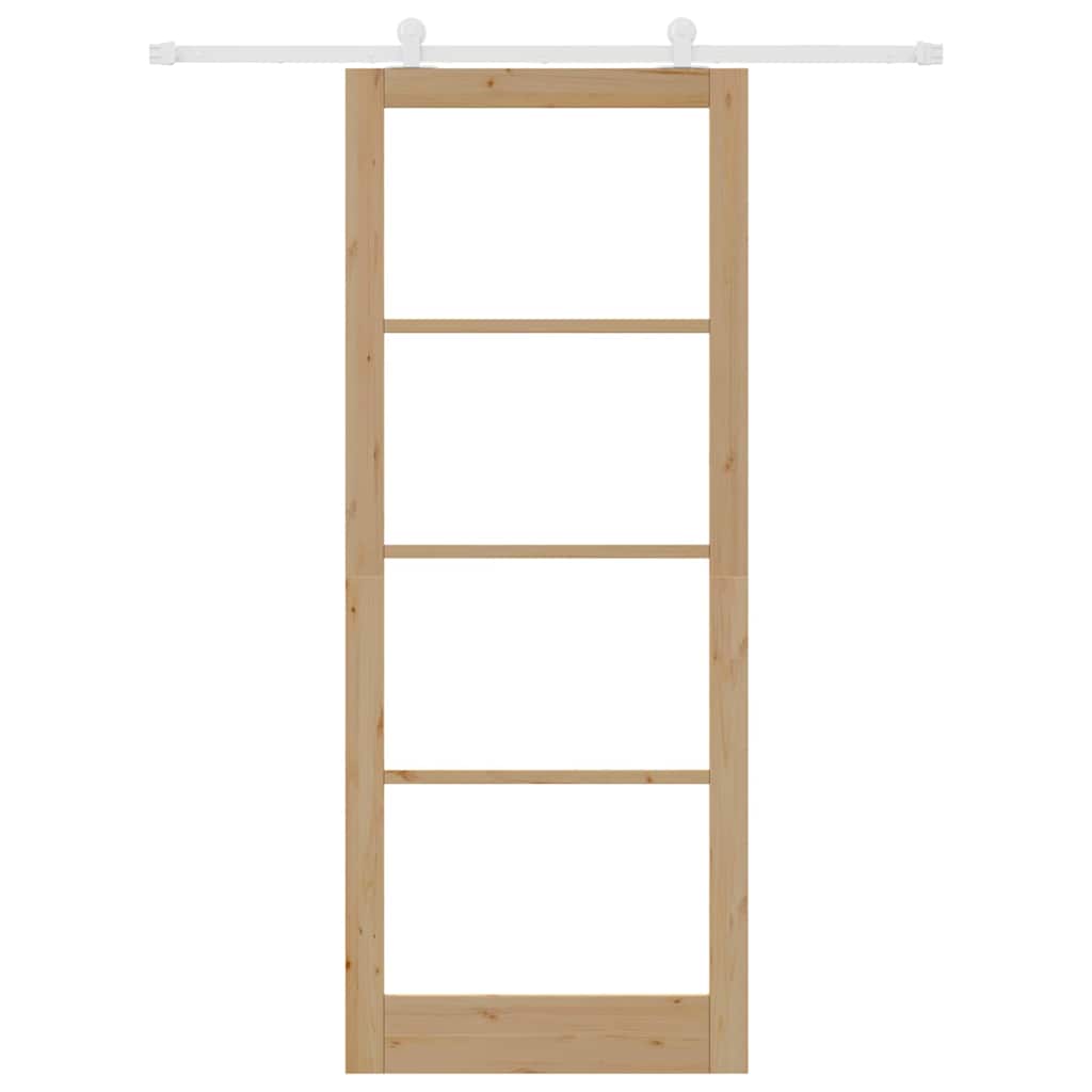 vidaXL Sliding Door ORKDAL Natural 93 x 232 cm