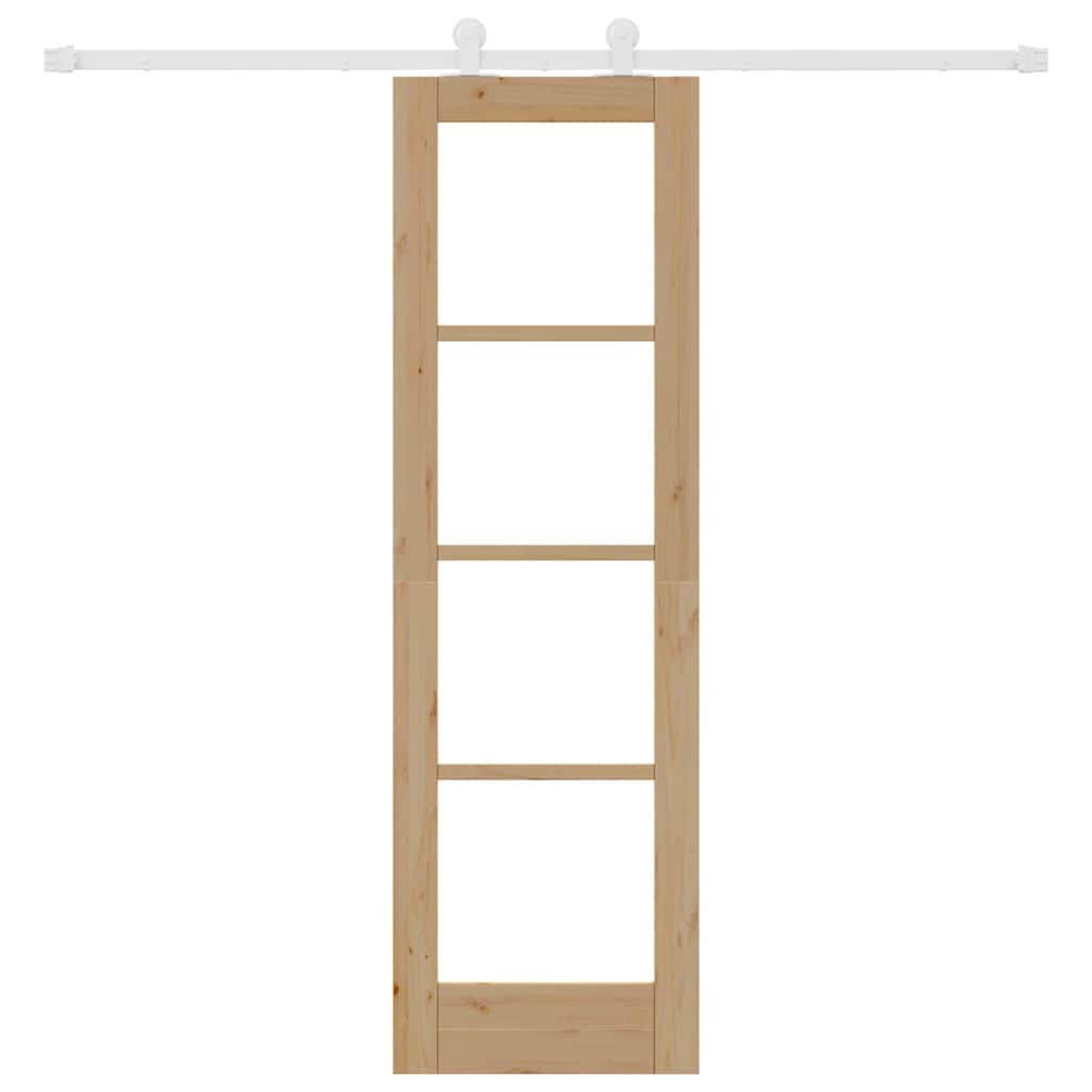 vidaXL Sliding Door ORKDAL Natural 61 x 198.5 cm
