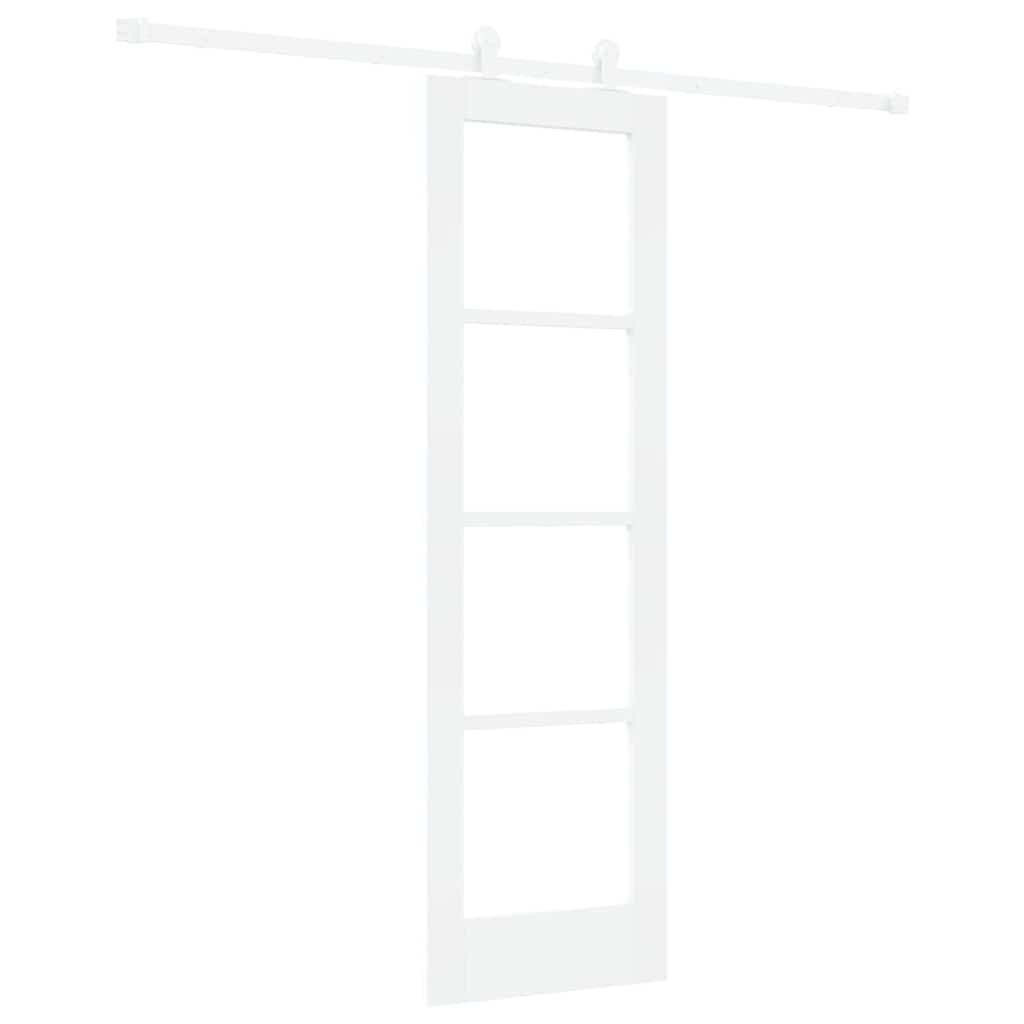 vidaXL Sliding Door ORKDAL White 61 x 198.5 cm