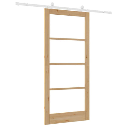 vidaXL Sliding Door ORKDAL Natural 93 x 202 cm