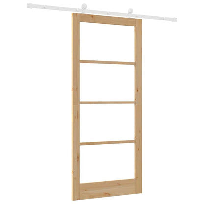 vidaXL Sliding Door ORKDAL Natural 93 x 211 cm