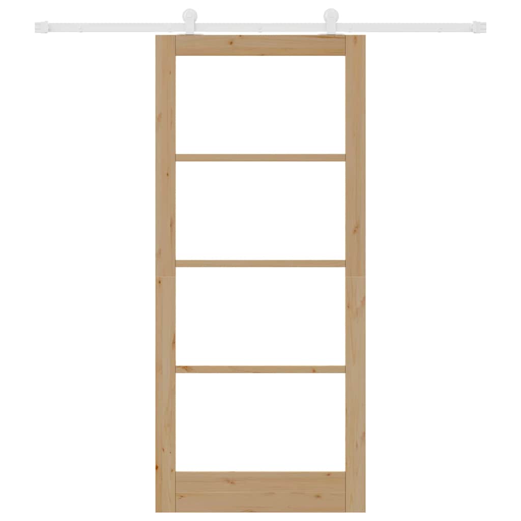 vidaXL Sliding Door ORKDAL Natural 93 x 211 cm