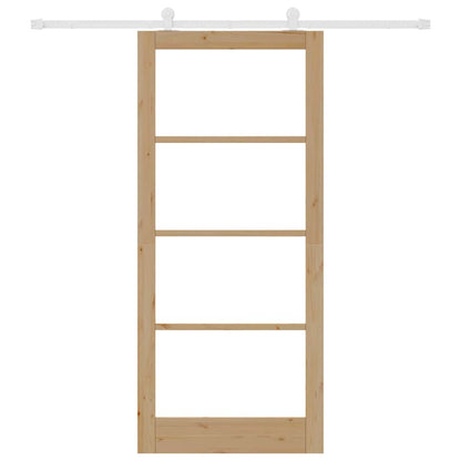 vidaXL Sliding Door ORKDAL Natural 93 x 211 cm