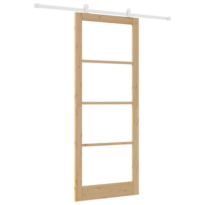 vidaXL Sliding Door ORKDAL Natural 93 x 232 cm
