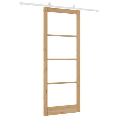 vidaXL Sliding Door ORKDAL Natural 93 x 232 cm