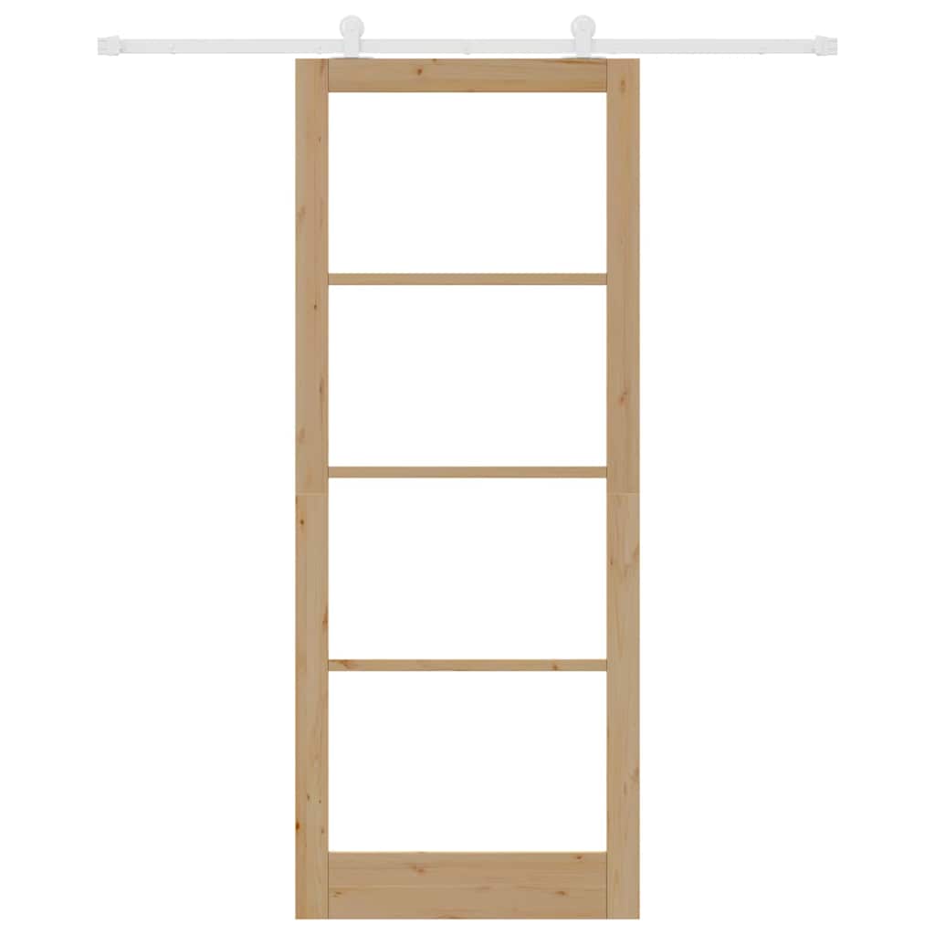 vidaXL Sliding Door ORKDAL Natural 93 x 232 cm