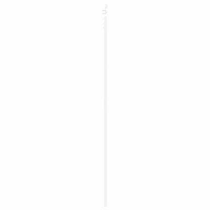 vidaXL Sliding Door ORKDAL White 93 x 232 cm Solid Pine Wood and Glass