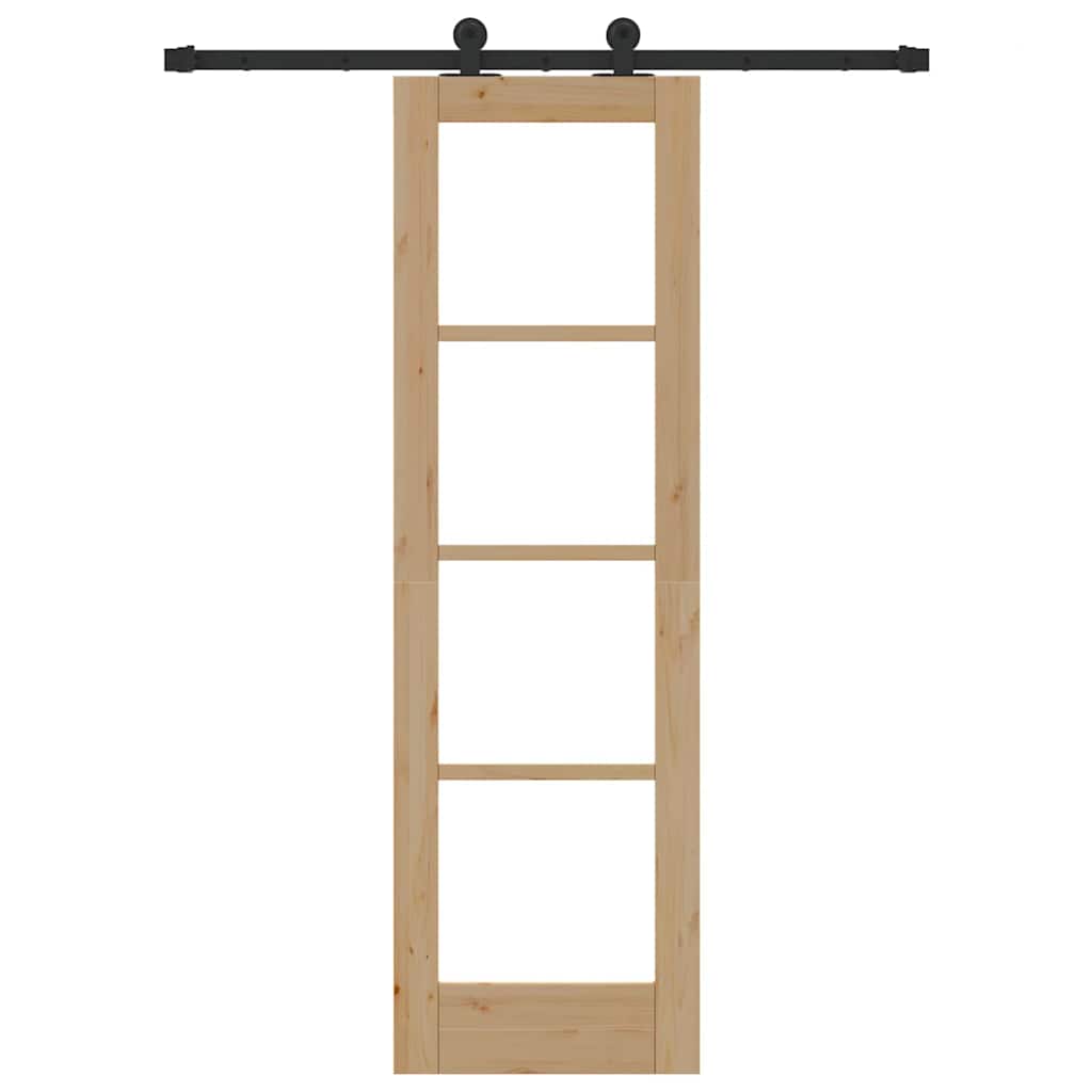 vidaXL Sliding Door ORKDAL Natural 61 x 198.5 cm