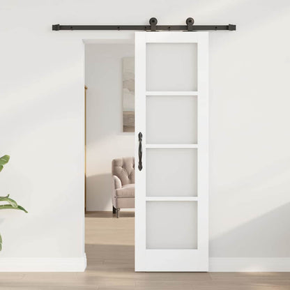 vidaXL Sliding Door ORKDAL White 61 x 198.5 cm