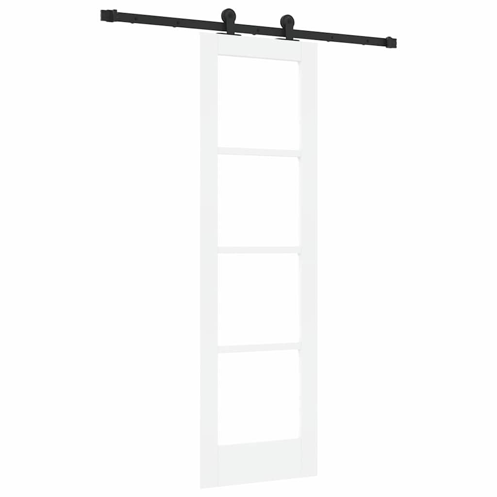 vidaXL Sliding Door ORKDAL White 61 x 198.5 cm