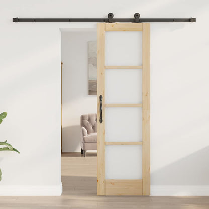 vidaXL Sliding Door ORKDAL Natural 61 x 198.5 cm