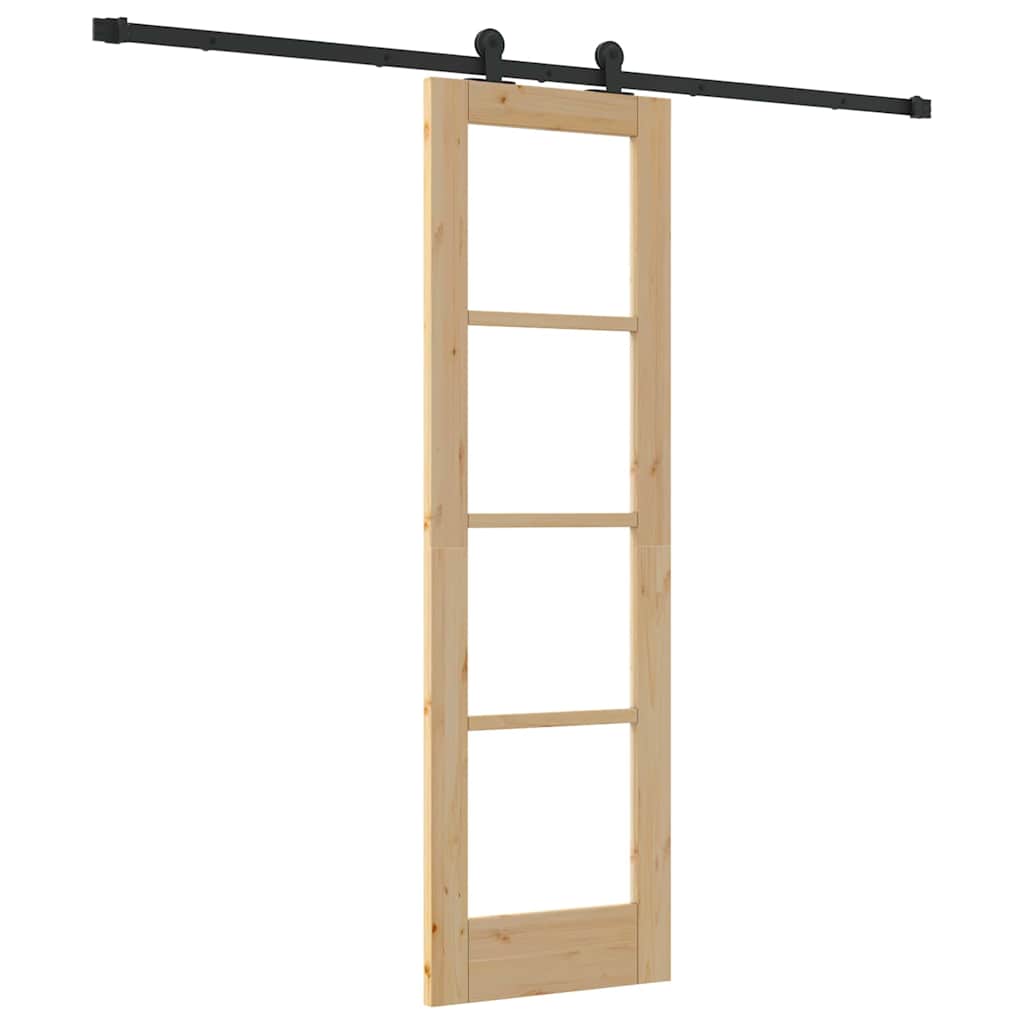 vidaXL Sliding Door ORKDAL Natural 61 x 198.5 cm